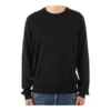 BB-sweatshirt med interlock-mønster på ryggen “Black White” 583117T14394170