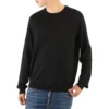 BB-sweatshirt med interlock-mønster på ryggen “Black White” 583117T14394170