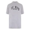 BE KIND T-shirt med rund hals “Grey” 739028TPVD51167