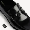 Behagelig herre-Loafer i sort Behagelig herre-Loafer i sort