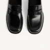 Behagelig herre-Loafer i sort Behagelig herre-Loafer i sort