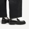 Behagelig herre-Loafer i sort Behagelig herre-Loafer i sort