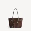 Bel Air-tote til kvinder, medium, i lys espresso Bel Air-tote til kvinder, medium, i lys espresso