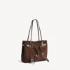 Bel Air-tote til kvinder, medium, i lys espresso Bel Air-tote til kvinder, medium, i lys espresso