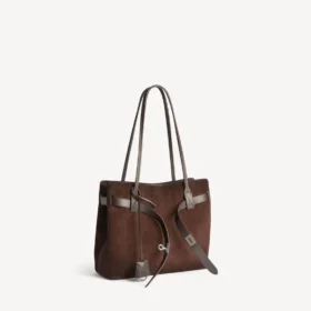 Bel Air-tote til kvinder, medium, i lys espresso