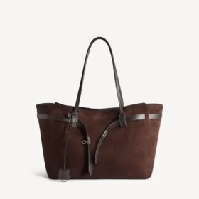 Bel Air-tote til kvinder, stor, i lys espresso