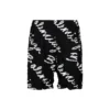 Bermudashorts med Scribble-logo “Black” 672410TML131070