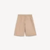 Bermudashorts til kvinder i farven dune