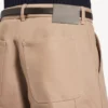 Bermudashorts til kvinder i farven dune