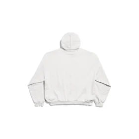 Beverly Hills-hettetrøje, oversized, “Off White Black” 739024TQVS73307