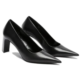 Blade Pumps “Black Soft Calfskin” 679184WBC401000