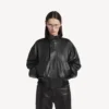 Blouson til kvinder i sort