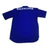 Bomulds-poplin-skjorte med logo på ryggen “Blå” 556913TEM164210