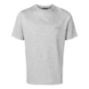 Bomulds-T-shirt med lille logo-print “Grey” 556151TYK281300