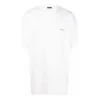 Bomulds-T-shirt med lille logo-print “Hvid” 556151TYK289000