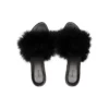 Boudoir 70 mm Sandaler “Black Feathers” 787447W0WMQ1000