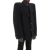 Boxy-jakke “Sort” 790795TKT281000