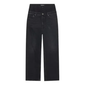 Bukser med dobbelt linning “Black” 661609TBP471055