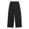 Bukser med elastisk talje og lige ben “Black” 743903TNT391000