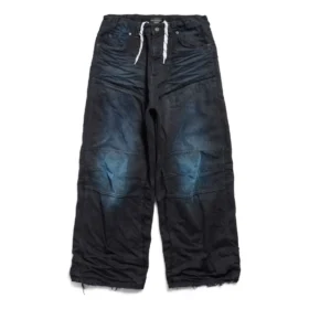 Bukser med forstærkede knæ “Dark Blue” 809444TRW587150