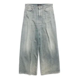 Bukser med lav skridt “Light Blue” 706652TJW952204