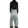 Bukser med lav skridt “Light Blue” 706652TJW952204
