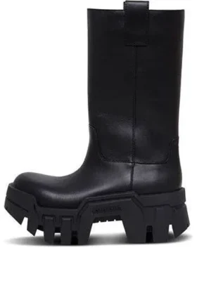 Bulldozer-støvler “Black Polyurethane” 671555WBCQ01000 Bulldozer-støvler “Black Polyurethane” 671555WBCQ01000