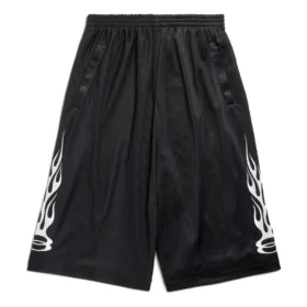 Burning Unity Baggy Shorts “Black” 794851TQV381000