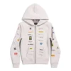 Business English Zip-up Hættetrøje “Off White” 788243TQVH69016