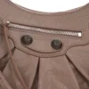 c Le Cagole lille skuldertaske “Light Brown” 6713071VG9Y1212