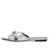Cagole Metallic-sandaler “Silver Black” 694342WBDK38018