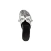 Cagole Metallic-sandaler “Silver Black” 694342WBDK38018