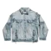 Cagole Oversized-jakke “Blå” 764521TDW144016