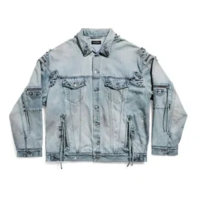Cagole Oversized-jakke “Blå” 764521TDW144016