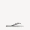 Cagole-sandal til kvinder i Balenciaga-grå/krystal