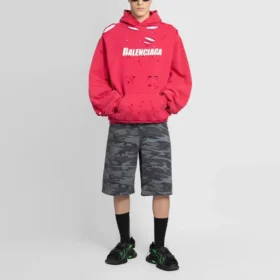 Camouflage-bermuda-shorts “Grey” 641464TJW551055