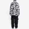 Camouflage-jakke med lynlås “Grey” 681818TLQ121240