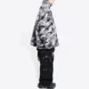 Camouflage-jakke med lynlås “Grey” 681818TLQ121240