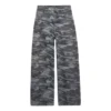 Camouflage-jeans med brede ben “Grå” 641456TJW551055