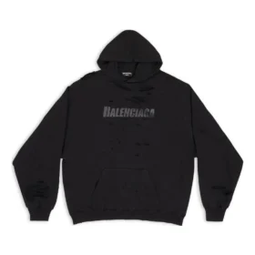 Caps Destroyed-hettetrøje “Black” 659403TKVB61781