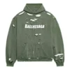 Caps Destroyed-hettetrøje “Grøn” 659403TKVB63011