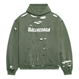 Caps Destroyed-hettetrøje “Grøn” 659403TKVB63011