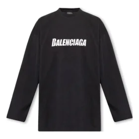 Caps Oversized langærmet T-shirt “Black” 681046TNVL11070