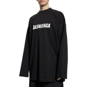 Caps Oversized langærmet T-shirt “Black” 681046TNVL11070
