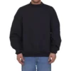 Care Label sweatshirt med rund hals “Black” 724511TNVL61070