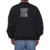 Care Label sweatshirt med rund hals “Black” 724511TNVL61070