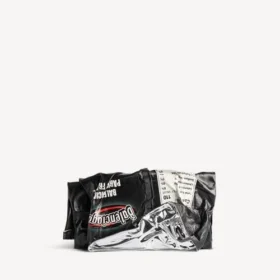 Chips-clutch-pung i sort
