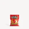 Chips-taske i rødt