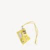 Chips-telefonholder i gul