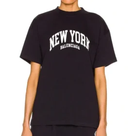 Cities New York T-shirt, medium pasform “Dark Blue” 612965TLVM23967